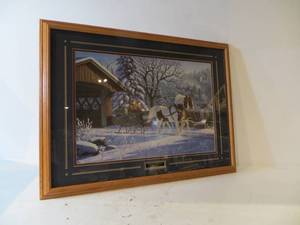 lot 38 image: Framed Treasured Memories by Kim Norlien