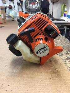 lot 6 image: Stihl FS46 gas powered weed whip