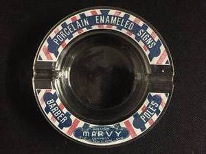 lot 30 image: William Marvy Co, St Paul antique advertising ashtray