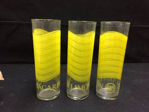lot 49 image: Lot of 12 Bacardi Limon glasses