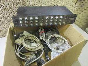 Lot of Assorted Computer Cords and ...