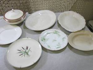 Lot of Vintage Plates Platters Etc ...
