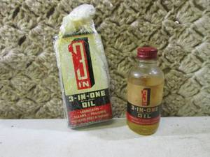 Vintage 3 In 1 Oill Can and Bottle ...