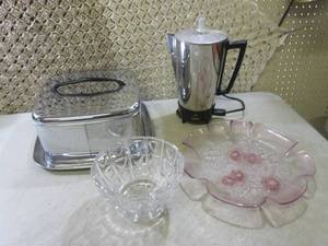 Vintage Lincoln Beauty WareTray wit...