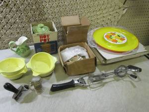Lot of Assorted Vintage Kitchen and...