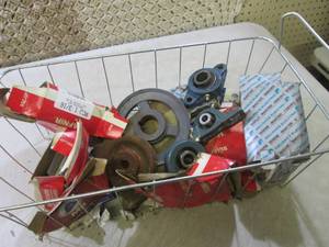 Wire Basket Full of Assorted Bearin...