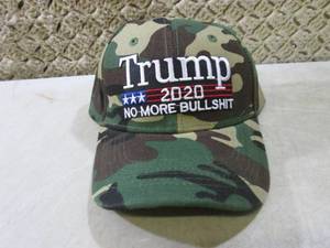 Camo Trump 2020 No More BS Embroide...