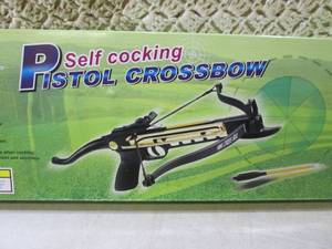 80 Pound Self Cocking Pistol Crossb...