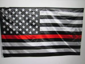 3 ft x 5 ft Red Line Fire Fighter  ...
