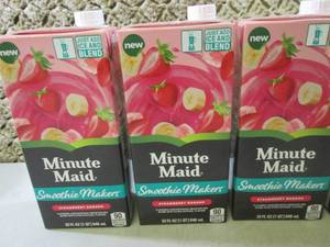 4 Minute Maid Smoothie Makers Straw...