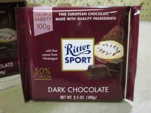 Box of 12 Ritter Sport Dark Chocola...