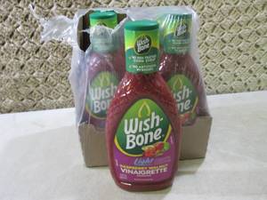 6 Bottles of Wish Bone Light Raspbe...