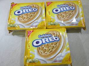 3 Packs of Golden Oreo Cookies Best...