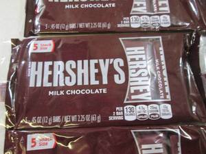 6 Packs of Snack Size Hersheys Milk...
