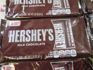 6 Packs of Snack Size Hersheys Milk...