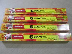 4 Boxes of 6 Giant Size Slim Jim Mi...