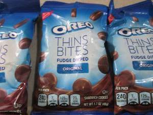 12 Bags of Oreo Thins Bites Fudge D...