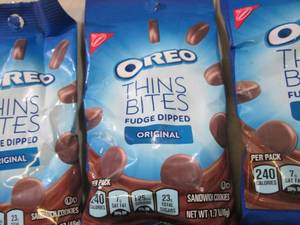 12 Bags of Oreo Thins Bites Fudge D...