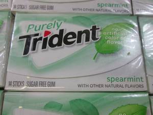 12 Packs of Purely Trident Spearmin...