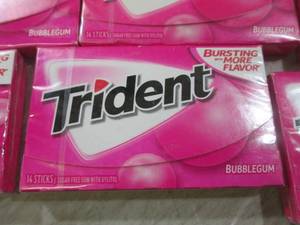 12 Packs of Trident Sugar Free Bubb...