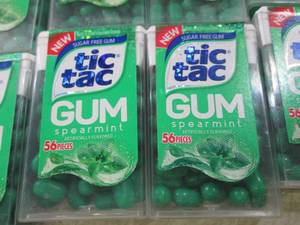 12 Packs of Tic Tac Spearmint Sugar...