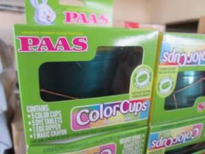Large Lot of 90 Paas Easter Egg Col...