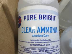 7 Bottles of Pure Bright Clear Ammo...