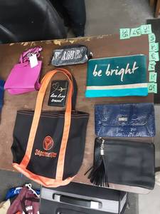 Jagermeister Tote Bag, Assorted Clutch Purses, Cosmetic Bags