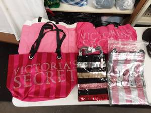 5-Victorias Secret Tote Bags