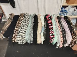 20 Assorted Fashion Scarves