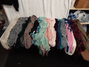20 Assorted Fashion Scarves (Some new With Tags)