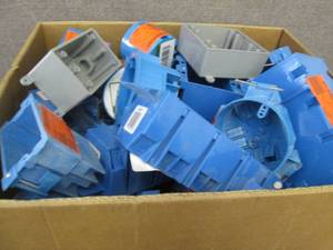 Box of Assorted Wall Outlet Boxes E...