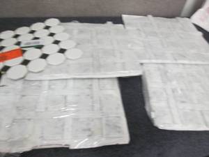 5 Sheets of Damaged Decorative Tile...