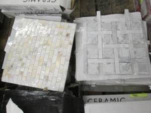 8 Sheet of Imperfect Decorative Til...