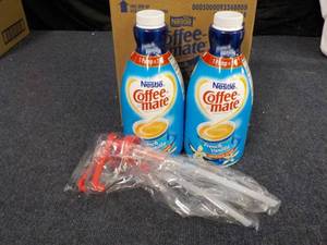 lot 47 image: 2 Bottles Nestle Coffee Mate French...