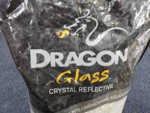 lot 63 image: 10 lb. Bag Dragon Glass Crystal Ref...