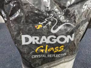 lot 65 image: 10 lb. Bag Dragon Glass Crystal Ref...