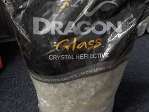 lot 67 image: 10 lb. Bag Dragon Glass Crystal Ref...