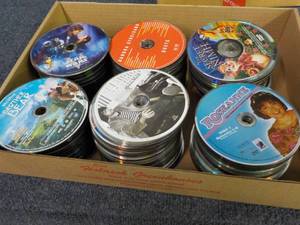 lot 75 image: 300 DVDs, CDs and Games and more...