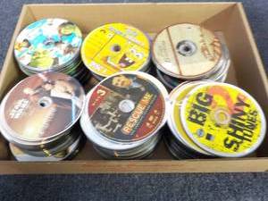 lot 76 image: 300 DVDs, CDs and Games and more...
