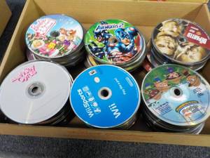 lot 79 image: 300 DVDs, CDs and Games and more...