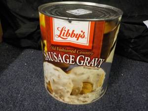 lot 88 image: 6 lb. 10 oz can Libbys Sausage Gra...
