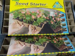 lot 96 image: Lot of 3 Jiffy Greenhouse 50 plant ...