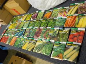 lot 106 image: 52 pkgs Burpee Gardens Seeds Dated ...