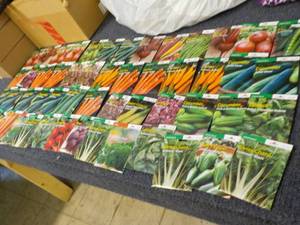 lot 107 image: 52 pkgs Burpee Gardens Seeds Dated ...