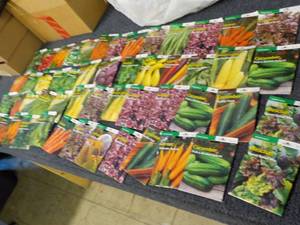 lot 108 image: 52 pkgs Burpee Gardens Seeds Dated ...