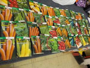 lot 109 image: 52 pkgs Burpee Gardens Seeds Dated ...