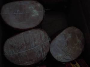 lot 130 image: 3 Frozen 4 lb. Cumberland Gap Hicko...