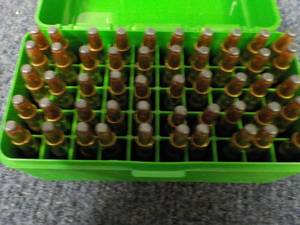 lot 164 image: Case of Bullets Cal 30-30 170 gr. F...