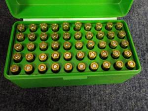 lot 171 image: Case of Bullets Cal 22 Hornet 45 Gr...